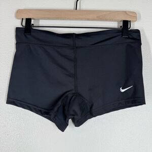 NWT Nike Women's Black Performance Game Volleyball Shorts Large Activewear